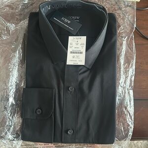 Black J.Crew performance dress shirt, size large